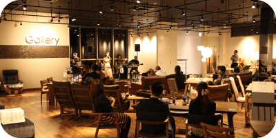 コンサート会場として