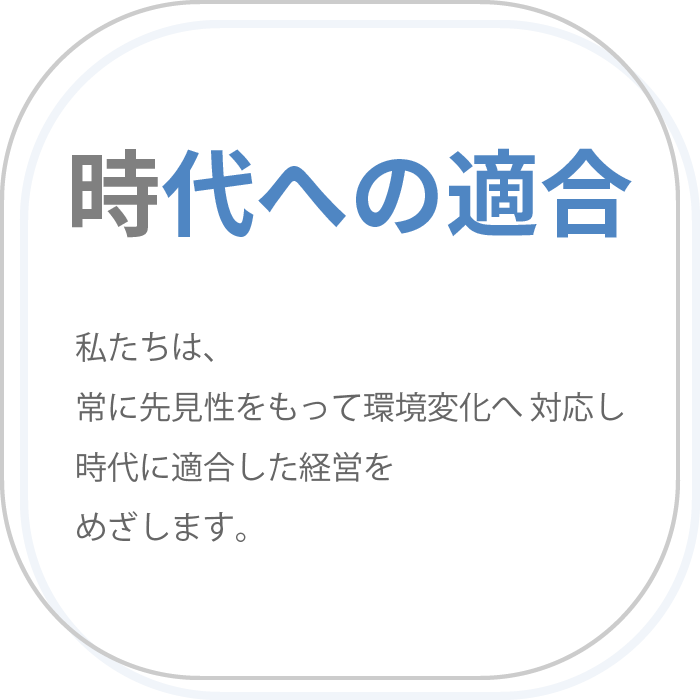 時代への適合